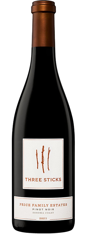 2023 THREE STICKS PRICE FAMILY ESTATES SONOMA COAST PINOT NOIR