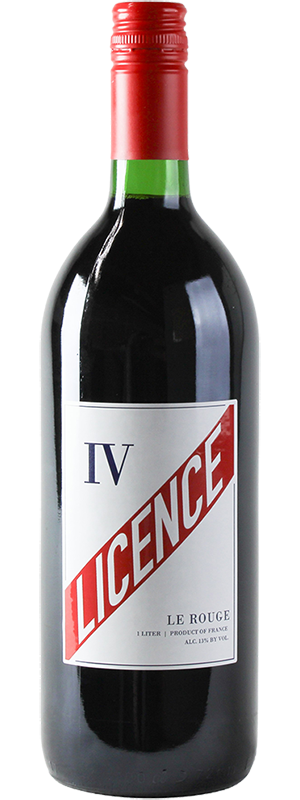 2024 LICENCE IV VIN DE FRANCE LE ROUGE (ONE LITER)