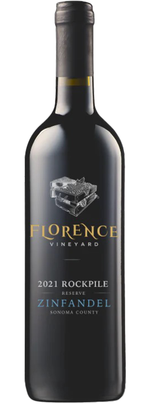 2021 FLORENCE VINEYARD ROCKPILE RESERVE ZINFANDEL