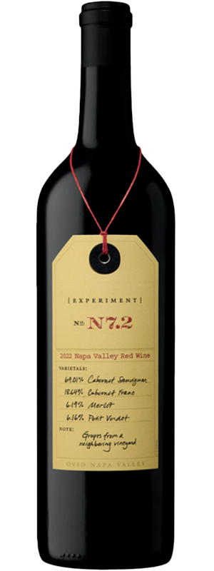 2022 OVID EXPERIMENT NO N7.2 NAPA VALLEY RED