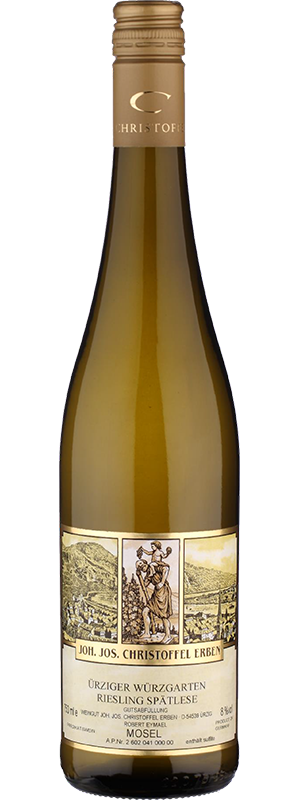 2021 JOH. JOS. CHRISTOFFEL ERBEN ÜRZIGER WÜRZGARTEN SPÄTLESE RIESLING MOSEL