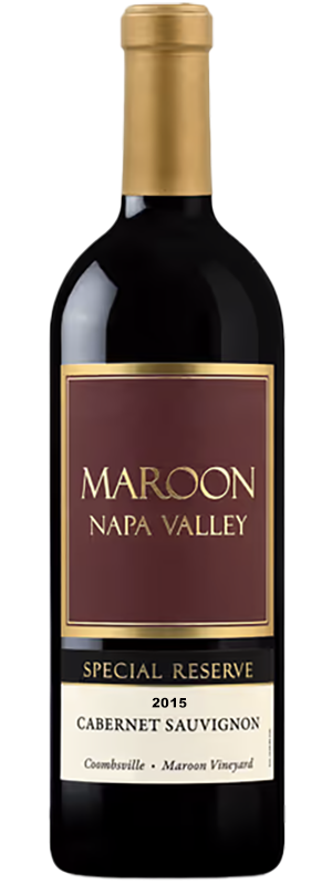2015 MAROON SPECIAL RESERVE COOMBSVILLE CABERNET SAUVIGNON