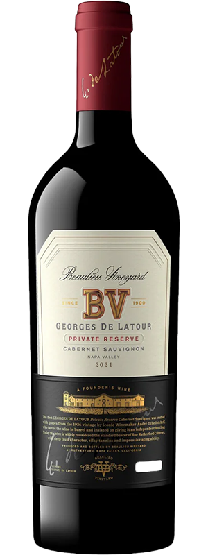 2021 BEAULIEU VINEYARDS  GEORGES DE LATOUR PRIVATE RESERVE CABERNET SAUVIGNON