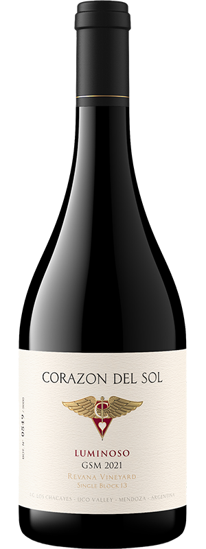 2021 CORAZON DEL SOL REVANA VINEYARD UCO VALLEY LUMINOSO GSM