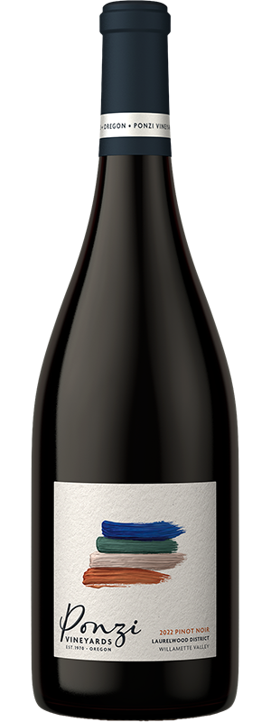 2022 PONZI VINEYARDS LAURELWOOD DISTRICT WILLAMETTE VALLEY PINOT NOIR